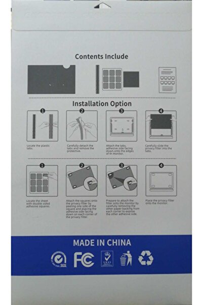 Screen Protector خصوصية للكمبيوتر المحمول والشاشات أحجام متعددة مضادة للتجسس مضادة لبصمات الأصابع مضادة للجاذبية"24.6