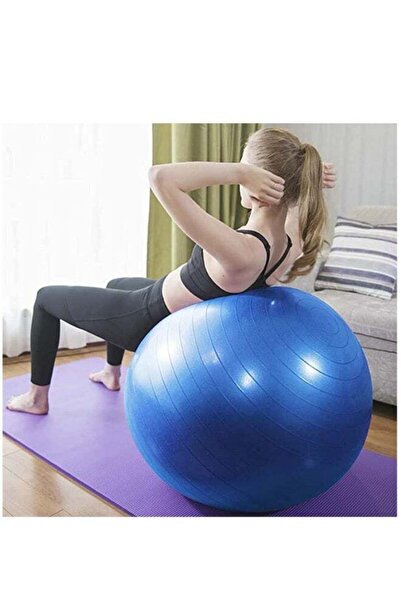 Generic Exercise Ball 45cm with Quick Foot Pump — Professional Anti-Burst Slip-Resistant