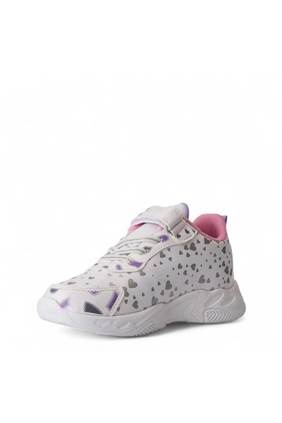 kuromi 725 Orthopedic Girls' Preschool White/Lilac Light Sneaker