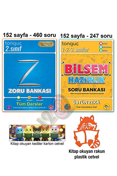 Tonguç Yayınları 2. Sınıf Tüm Dersler Zoru Bilsem Hazırlık Soru Bankası