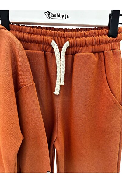 BOBBY JR KİDSWEAR Printed Hooded Children's Suit