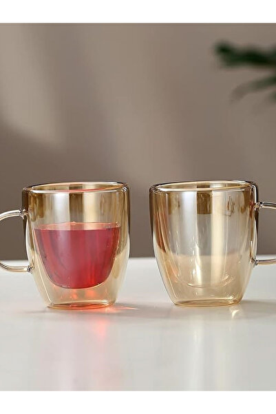 NEOFLAM 2-Pieces Boro Double Wall Glass Set 80ml