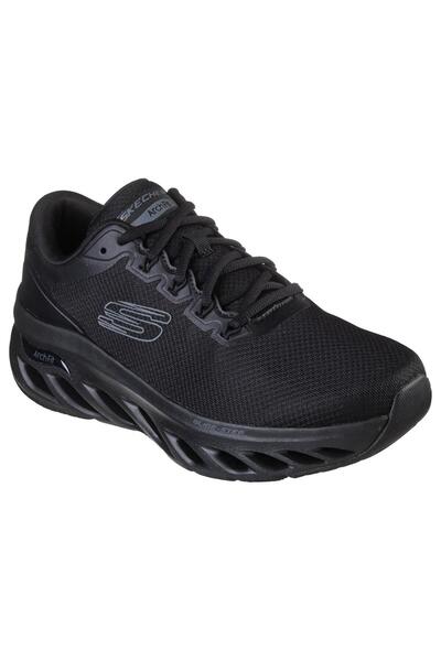 SKECHERS ARCH FIT PERFORMANCE: Men's Glide-Step Sneakers by - Sleek, Supportive & Stylish Black