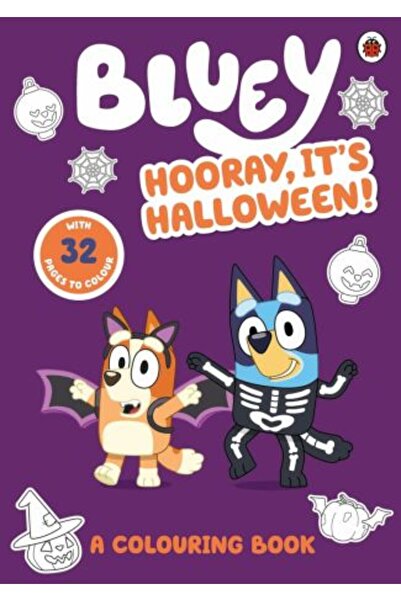 ladybird Bluey: Hooray It's Halloween!: A Halloween colouring book
