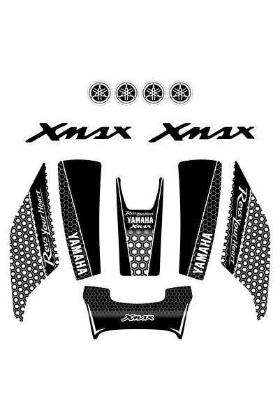 Yamaha XMAX 2014-2017 Tank Pad Petek Set