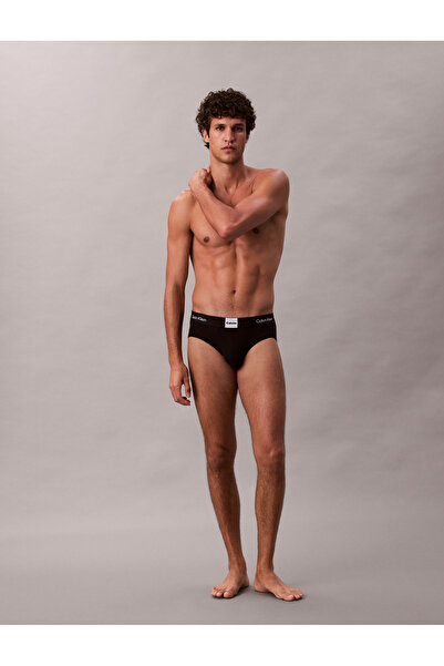 Calvin Klein Men Black Hip Briefs Pack of 3