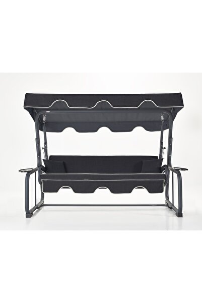 Erinöz Rubus 4 Kişilik Bahçe Balkon Teras Salıncağı - Antrasit