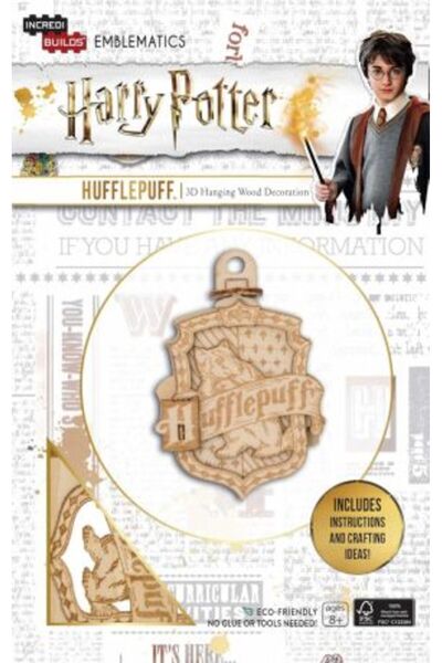 Insight Editions IncrediBuilds Emblematics: Harry Potter: Hufflepuff