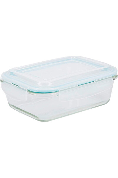 NEOFLAM Cloc Glass Storage Rect 1L Cl-Gr-Y100