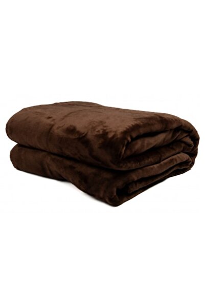 Super Elegant Pucioasa Cocolino Blanket 200x230cm, Brown, fluffy and velvety texture