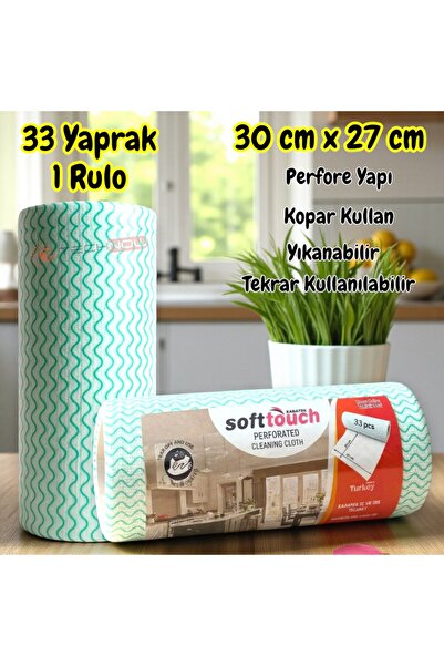 Technow Softtex 33 Sheets Use as Roll Sensitive Cleaning Cloth 27X30Cm