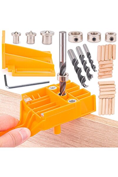 Powermat Trusa ghidaj pentru gaurire, sablon de imbinare cu pini pentru conex...