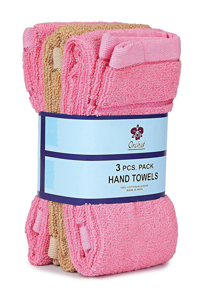 Orchid By Styli 3-Pieces Hand Towel Set Pd 40x60cm