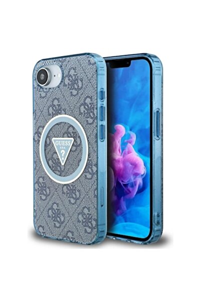 Modo Carcasă de înaltă protecție pentru iPhone 16e, W65, plastic dur, albastră