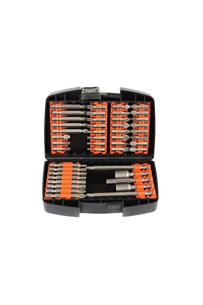 Silver Bit set, screwdriver head, adapters, 45 pieces,