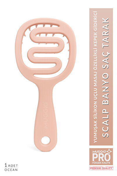 Muggio Scalp Banyo Saç Tarak Derin Masaj ve Kepek Giderici