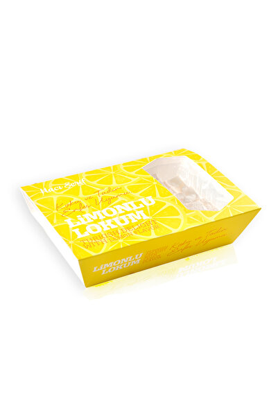 Hacı Şerif Lemon Flavored Turkish Delight (500g)