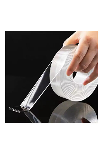 OEM Διπλής όψης διαφανής κολλητική ταινία Nanogel – επαναχρησιμοποιήσιμη, πλε...