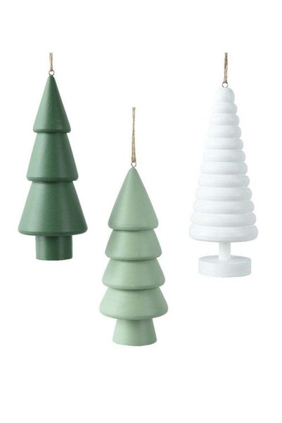 Generic Kaemingk Christmas Tree Pinewood Mushroom Hat, Assorted 1 Piece
