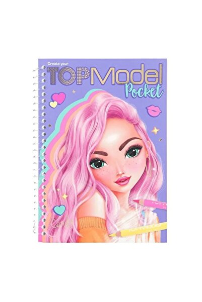 Top Model Girl's Pocket Coloring Book 411803