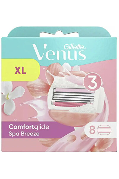 Gillette Venus Comfortglide Spa Breeze Replacement Cartridges, 8 pcs