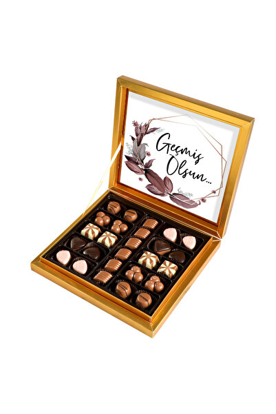 Hacı Şerif Geçmiş Olsun Hediyesi Special Çikolata 285g (Gold Kutu)