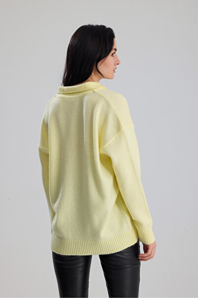 Figo Polo Neck Women's Sweater