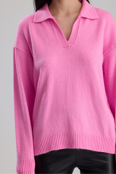 Figo Polo Neck Women's Sweater