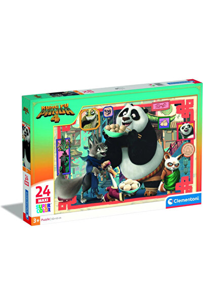 CLEMENTONI 24 Maxi Parça Puzzle Kung Fu Panda
