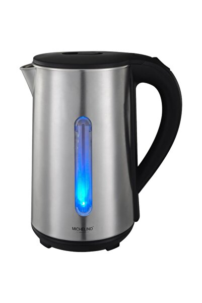 Michelino Electric Kettle 1.8L, Automatic Shut-Off, LED Spout (Red & Blue)