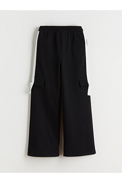 LC Waikiki Elastic Waist Girl's Cargo Sweatpants