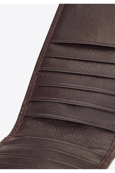 Wittchen Men's Genuine Leather Card Case Brown Brown Genuine Leather