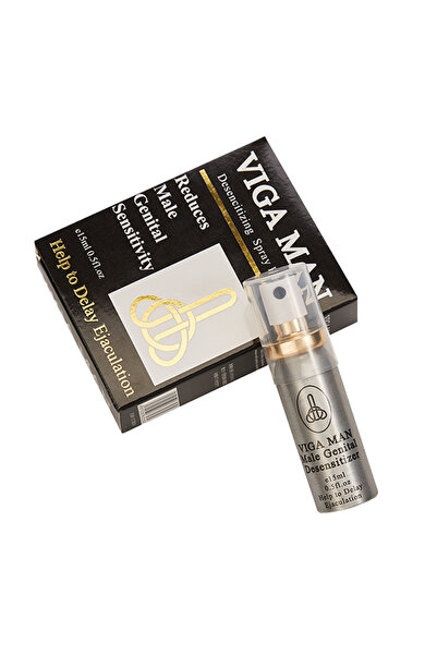 KIRAY VIGA MEN for the prevention of premature ejaculation, fast effect, external use, 15 ml