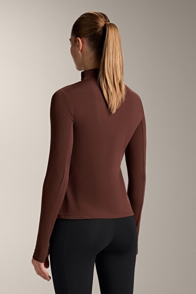 Oysho Thermal base layer half-zip top