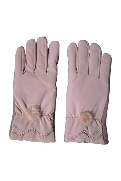 Aware Time Parachute Fabric Touchscreen Plush Inside Women Gloves