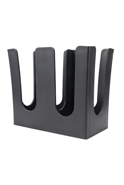 OEM Organizator negru cu 2 compartimente pentru căni și capace, ideal pentru ...