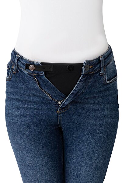 Arma Yıldız Maternity Pants Waist Extender - Women's Pants Extender, 3-Pack White-Black-Skin