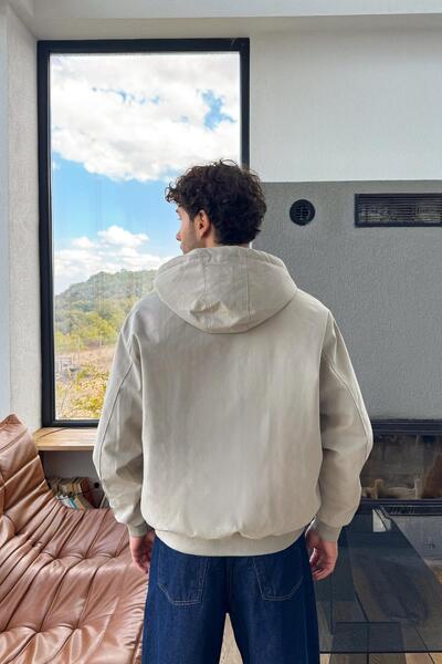 Flaw Wear Hooded Bomber Jacket