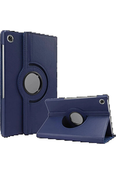 Litae Litaetrend Lenovo Tab M10 Tb311Fu Case 360 Tablet Leather Case - Navy Blue