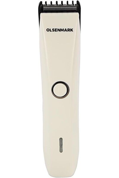 Olsenmark OMTR4112 Rechargeable Hair & Beard Trimmer - White