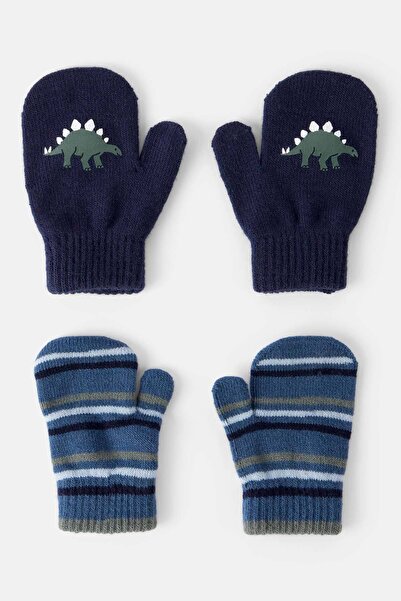 Carter's Boy's patterned 2-piece glove set