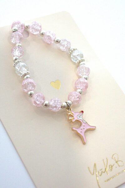 Yuko B Deer Bead Bracelet