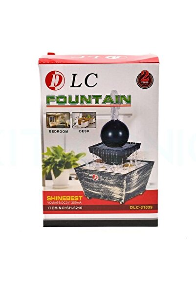 DLC نافورة صغيرة مزخرفة على سطح الطاولة