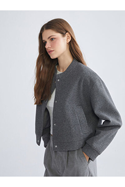 LC Waikiki College Collar Women's Cashmere Coat