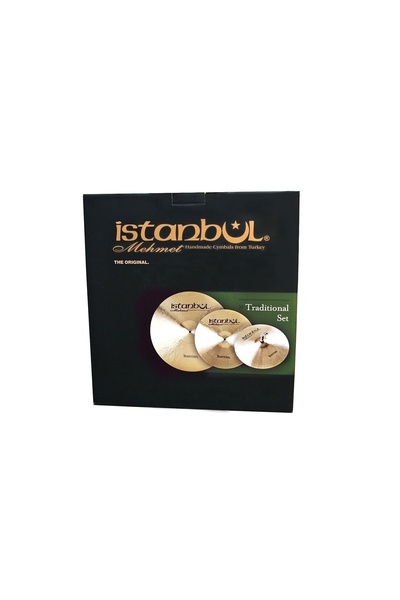 IMC Istanbul Mehmet Traditional 3-piece Cymbals Set