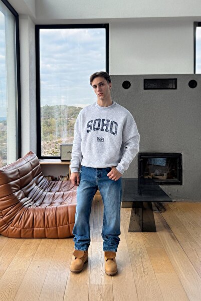 Flaw Wear Ripped Detail Baggy Jean