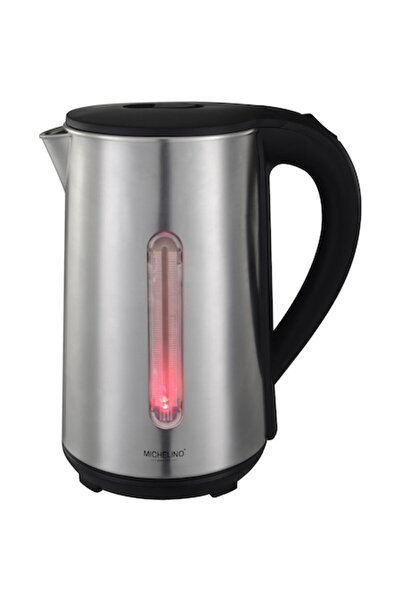 Michelino Electric Kettle 1.8L, Automatic Shut-Off, LED Spout (Red & Blue)