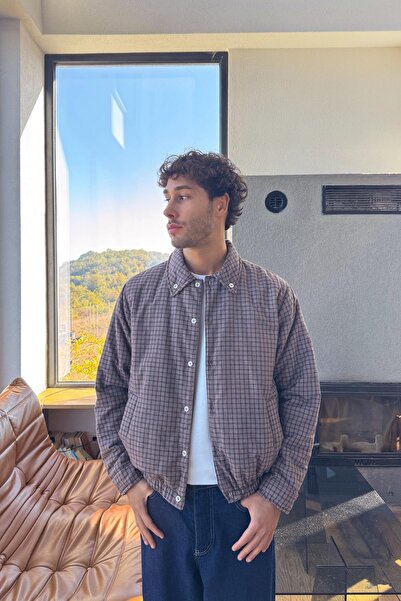 Flaw Wear Plaid Shirt Coat