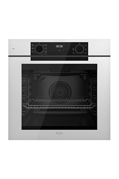 Ferre Steamart-Fryart-Sılentart Serisi Beyaz Set (CS206-FA + QEP63CB +D078-SA) - Emaye Izgara