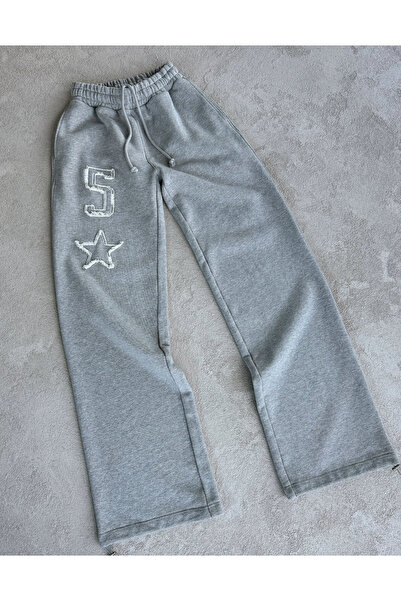 Gofeel Y2k Two Star Detail Baggy Unisex Eşofman Takımı
